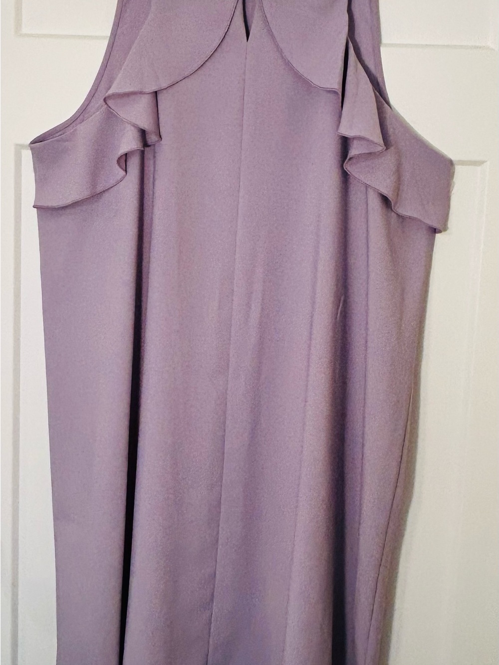 Lavender Sleeveless Shift Dress